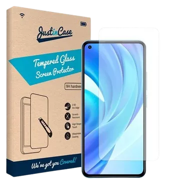 Just in Case Gehärtetes Glas Clear Displayschutzfolie Xiaomi Mi 11 Lite