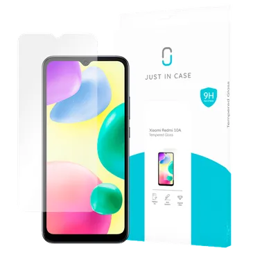 Just in Case Gehärtetes Glas Clear Displayschutzfolie Xiaomi Redmi 10A