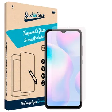 Just in Case Gehärtetes Glas Clear Displayschutzfolie Xiaomi Redmi 9AT