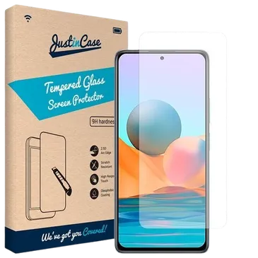 Just in Case Gehärtetes Glas Clear Displayschutzfolie Xiaomi Redmi Note 10 Pro