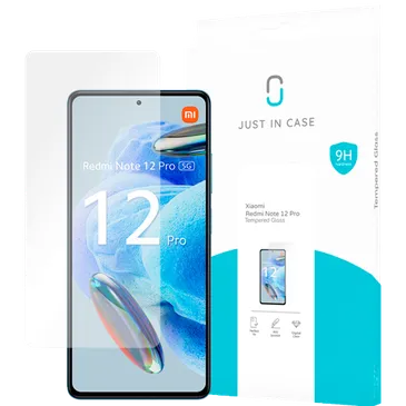 Just in Case Gehärtetes Glas Clear Displayschutzfolie Xiaomi Redmi Note 12 Pro 5G