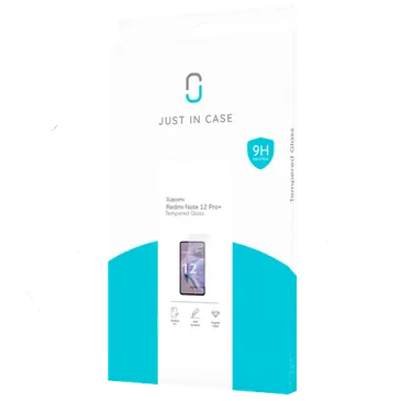 Just in Case Gehärtetes Glas Clear Displayschutzfolie Xiaomi Redmi Note 12 Pro+