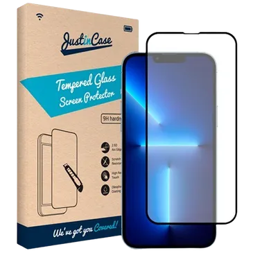 Just in Case Gehärtetes Glas Edge To Edge Displayschutzfolie Apple iPhone 13 Pro Max