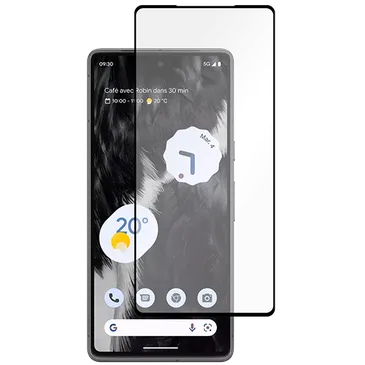 Just in Case Gehärtetes Glass Edge To Edge Displayschutzfolie Google Pixel 7A