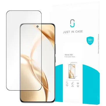 Just in Case Gehärtetes Glass Edge To Edge Displayschutzfolie Honor 200