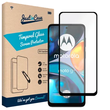 Just in Case Gehärtetes Glass Edge To Edge Displayschutzfolie Motorola Moto G22
