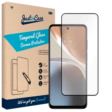 Just in Case Gehärtetes Glass Edge To Edge Displayschutzfolie Motorola Moto G32