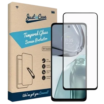 Just in Case Gehärtetes Glass Edge To Edge Displayschutzfolie Motorola Moto G62 5G