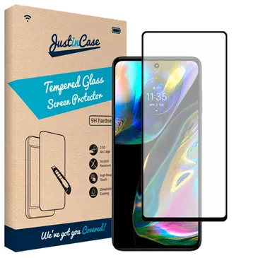 Just in Case Gehärtetes Glass Edge To Edge Displayschutzfolie Motorola Moto G82
