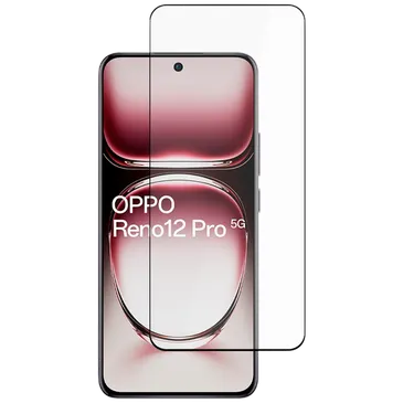 Just in Case Gehärtetes Glass Edge To Edge Displayschutzfolie OPPO Reno12 Pro