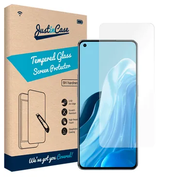 Just in Case Gehärtetes Glas Clear Displayschutzfolie OPPO Reno7
