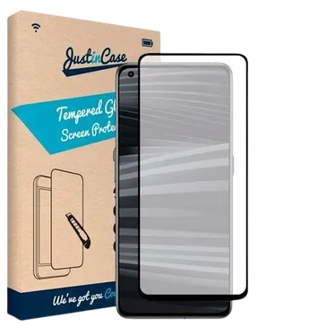 Just in Case Gehärtetes Glas Edge to Edge Screenprotector realme GT2/NEO 3T