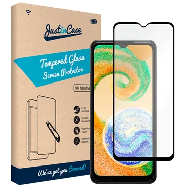 Just in Case Gehärtetes Glass Edge To Edge Displayschutzfolie Samsung Galaxy A04s
