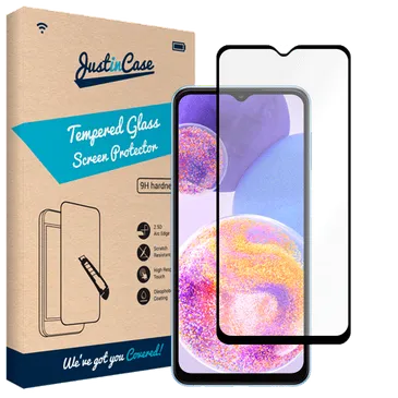 Just in Case Gehärtetes Glass Edge To Edge Displayschutzfolie Samsung Galaxy A23