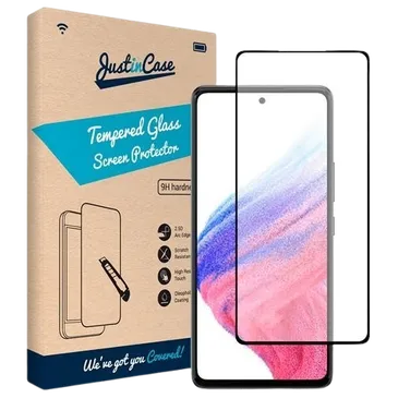 Just in Case Gehärtetes Glas Edge-to-Edge Displayschutzfolie Samsung Galaxy A53