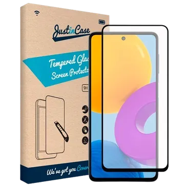 Just in Case Gehärtetes Glas Edge to Edge Displayschutzfolie Samsung Galaxy M52