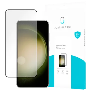 Just in Case Gehärtetes Glass Edge To Edge Displayschutzfolie Samsung Galaxy S23+