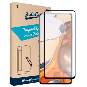 Just in Case Gehärtetes Glas Edge to Edge Displayschutzfolie Xiaomi 11T/11T Pro