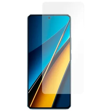 Just in Case Gehärtetes Glas Clear Displayschutzfolie Poco X6