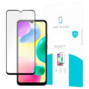 Just in Case Gehärtetes Glass Edge To Edge Displayschutzfolie Xiaomi Redmi 10A