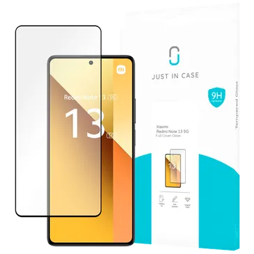 Just in Case Gehad Glas Edge To Edge Displayschutzfolie Xiaomi Redmi Note 13 5G