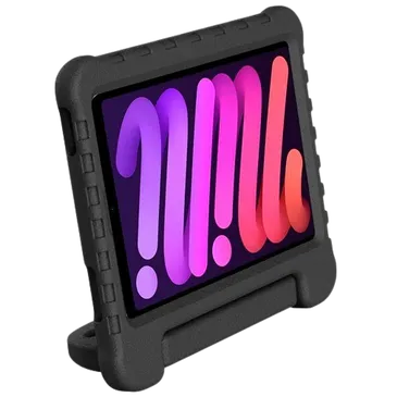 Just in Case Kids Case Ultra Kunststoff Back Cover Schwarz Apple iPad Mini 2021