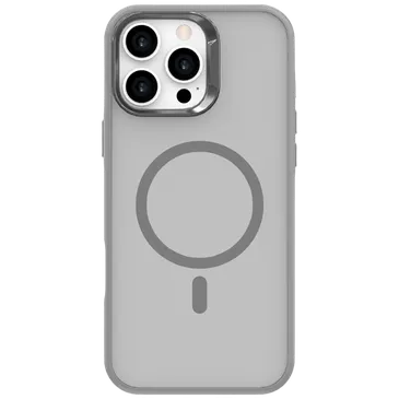 Just in Case Military Grade Kunststoff Back Cover Grau Magnetisch Apple iPhone 16 Pro Max