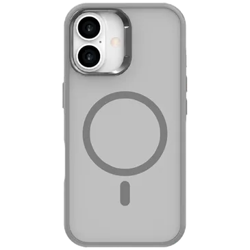 Just in Case Military Grade Kunststoff Back Cover Grau Magnetisch Apple iPhone 16