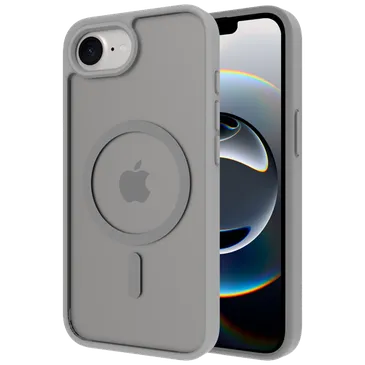 Just in Case Military Grade Kunststoff Back Cover Grau Magnetisch Apple iPhone 16e