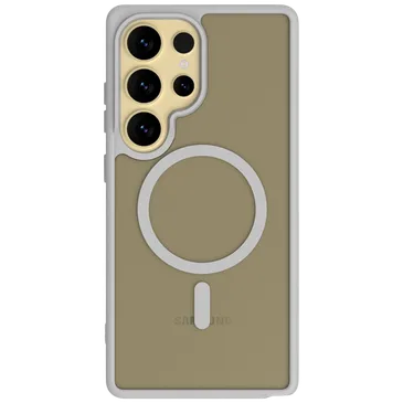 Just in Case Military Grade Kunststoff Back Cover Grau Magnetisch Samsung Galaxy S25 Ultra