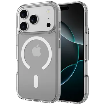 Just in Case Military Grade Kunststoff Back Cover Durchsichtig Magnetisch Apple iPhone 17 Pro Max