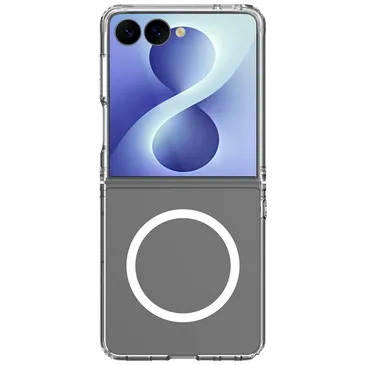 Just in Case Military Grade Kunststoff Back Cover Durchsichtig Magnetisch Samsung Galaxy Z Flip 8