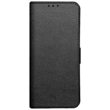 Just in Case Pu-Leder Book Hülle Schwarz Apple iPhone 15 Plus