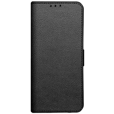 Just in Case Pu-Leder Book Hülle Schwarz Honor 70