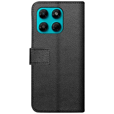 Just in Case PU-Leder Book Hülle Schwarz Motorola Moto G37/G47