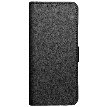 Just in Case Pu-Leder Book Hülle Schwarz Motorola Moto G42