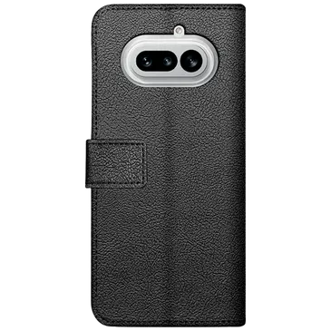 Just in Case PU-Leder Book Hülle Schwarz Nothing Phone (4a)
