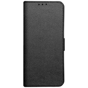 Just in Case Pu-Leder Book Hülle Schwarz OPPO Reno12 Pro