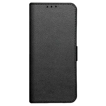 Just in Case Pu-Leder Book Hülle Schwarz OPPO Reno8 T