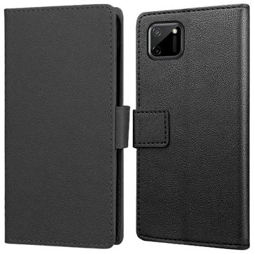 Just in Case PU-leder Book Case Schwarz Realme C11 2021