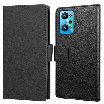 Just in Case PU-leder Book Case Schwarz Realme GT Neo2