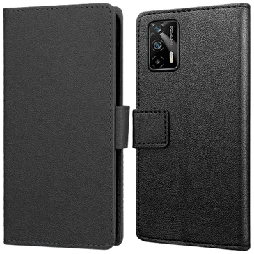 Just in Case PU-leder Book Case Schwarz Realme GT