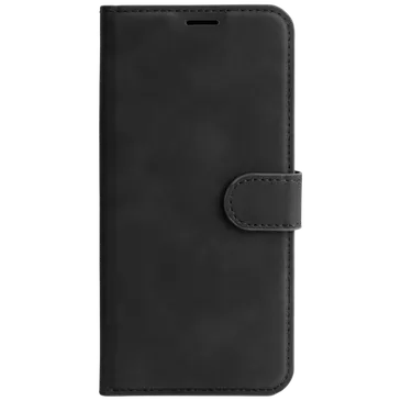 Just in Case Pu-Leder Book Hülle Schwarz Samsung Galaxy A16/A16 5G