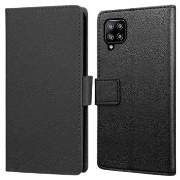 Just in Case PU-leder Book Case Schwarz Samsung Galaxy A22 4G