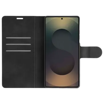Just in Case PU-Leder Book Hülle Schwarz Samsung Galaxy S26 Ultra