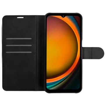 Just in Case PU-Leder Book Hülle Schwarz Samsung Galaxy Xcover 7 Pro