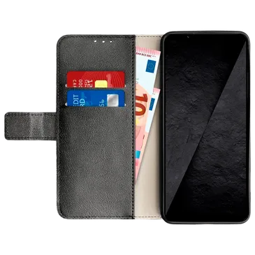 Just in Case PU-Leder Book Hülle Schwarz Sony Xperia 1 VIII