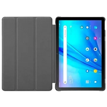 Just in Case Pu-Leder Book Hülle Schwarz Tcl Tab 10S