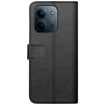 Just in Case PU-Leder Book Hülle Schwarz Xiaomi Redmi 15C