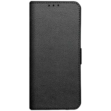 Just in Case Pu-Leder Book Hülle Schwarz Xiaomi Redmi Note 12